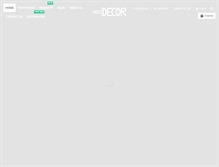 Tablet Screenshot of houzdecor.com